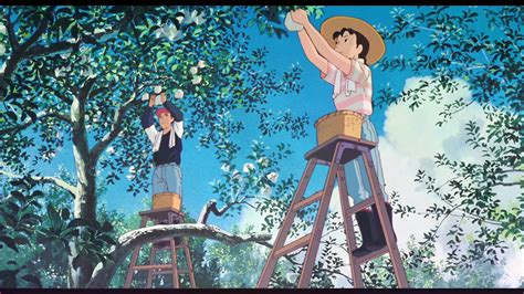 Only Yesterday 1991 Animation Screencaps Studio Ghibli Art