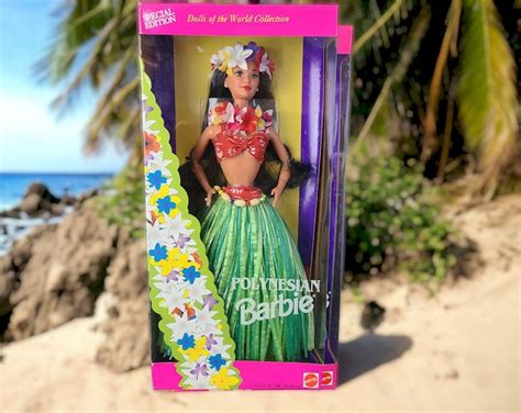 Polynesian Barbie Doll From Dolls Of The World Collection Special