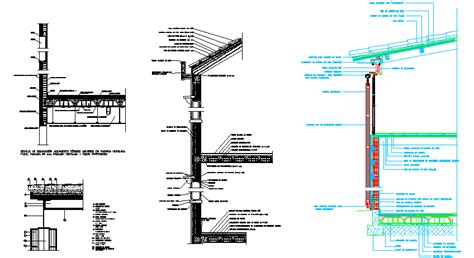 Librerías de Bloques AutoCAD detalles construcutivos secciones