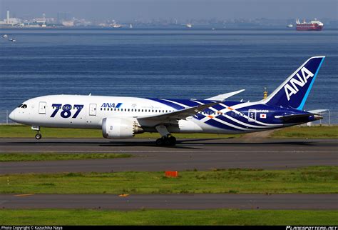 Ja A All Nippon Airways Boeing Dreamliner Photo By Kazuchika