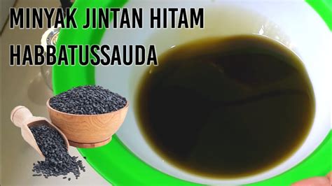 DIY Cara Membuat Minyak Jintan Hitam Habbatussauda Oil Untuk