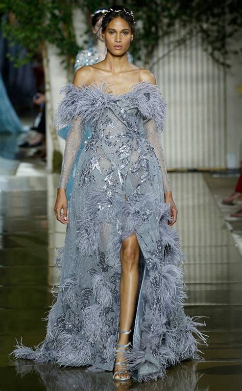 Ostrich Feathers Dress