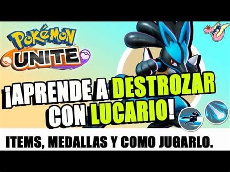 ¡La MEJOR BUILD de LUCARIO en POKEMON UNITE! : r/PokemonES