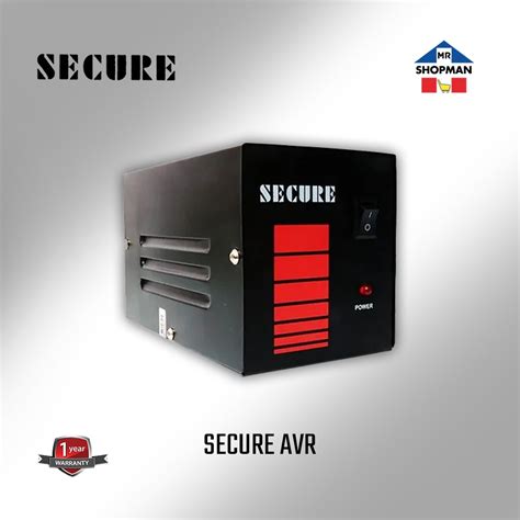 Secure Avr Rated W V Automatic Voltage Regulator With Surge