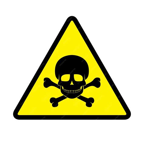 Premium Vector | Danger icon danger sign in yellow background drawing ...