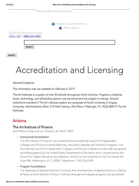 Accreditation 2015pdf | PDF