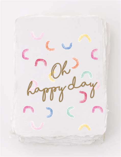 Oh Happy Day Card – T.Karn