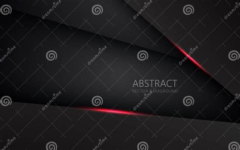 Abstract Light Red Black Space Frame Layout Design Tech Triangle