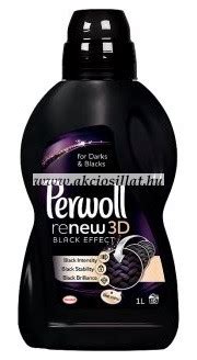 Perwoll ReNew 3D Black Folyékony Mosószer 1 L rendelés Olcsó parfüm