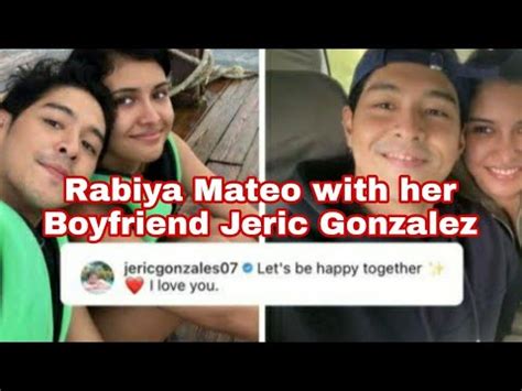 SHOWBIZ ISSUES Rabiya Mateo With Her Boyfriend Jeric Gonzalez YouTube