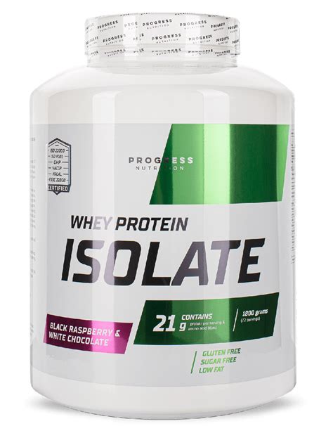 Сывороточный протеин изолят Progress Nutrition Whey Protein Isolate ...
