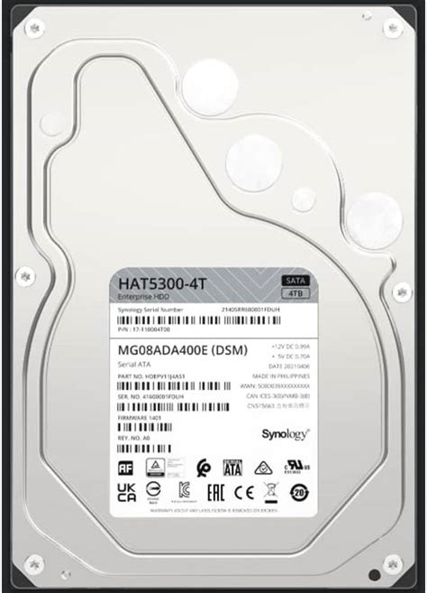 Synology Tb Hat Sata Iii Internal Enterprise Hdd Rpm