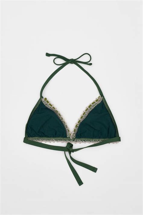 Azalea Bikini Top Mariella B Green