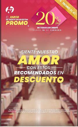 Librería Nacional 20 de descuento en todos los libros hoy 19 de