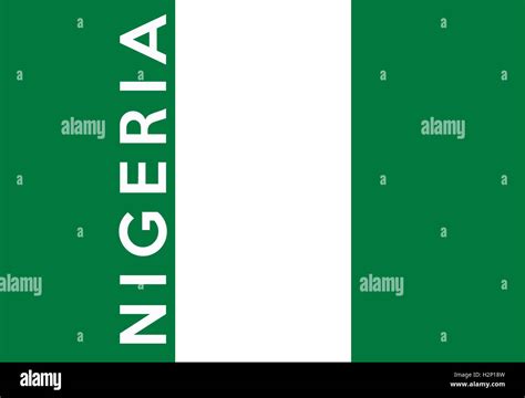 flag of Nigeria Stock Photo - Alamy