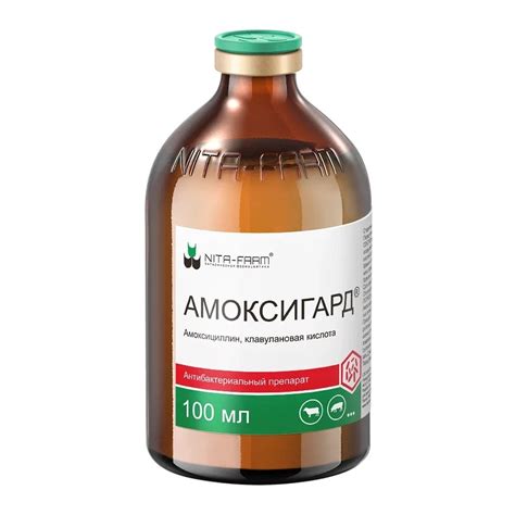 Амоксигард ® флакон, 100 мл купить по низкой цене с доставкой - БиоСтайл