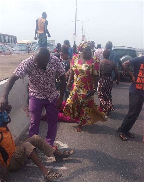 Photos Accident Scene On Third Mainland Bridge Punch Newspapers