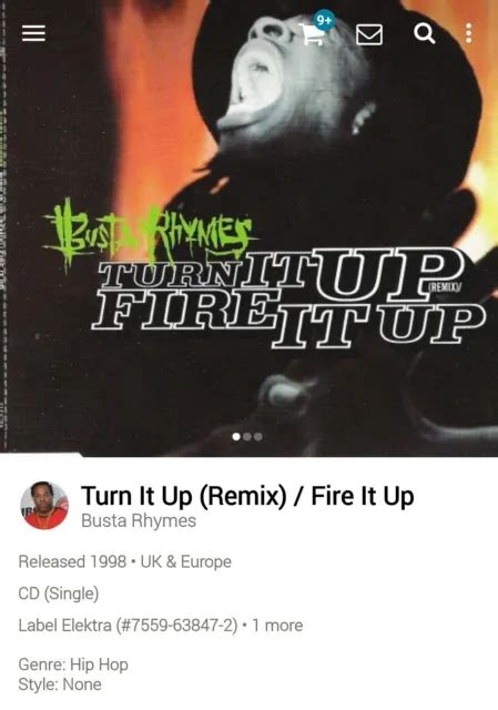 Busta Rhymes Turn It Up Remix Cds Single 1998 Pistesvidéos