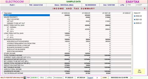 Easyoffice Best Income Tax Return Filing Software In India Itr