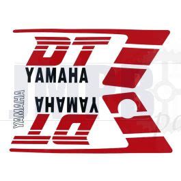 Stickerset Yamaha DT50MX Red Black JMPB Parts