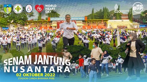 Senam Jantung Nusantara Memperingati Hari Jantung Sedunia Youtube