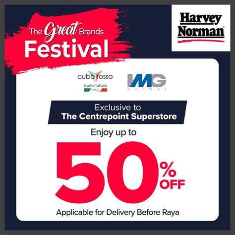 Apr Onward Harvey Norman The Great Brands Festival Sg