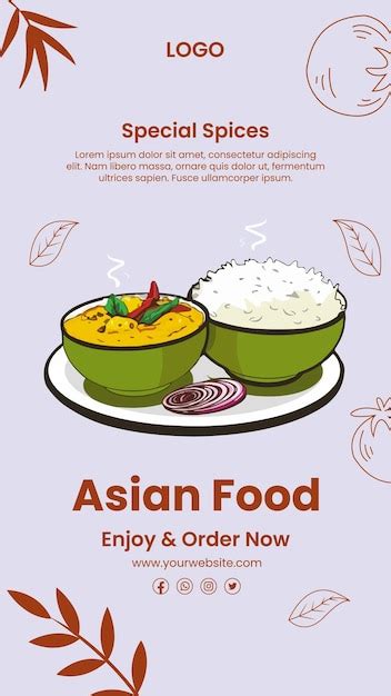 Premium Vector Asian Traditional Delicious Food Vector