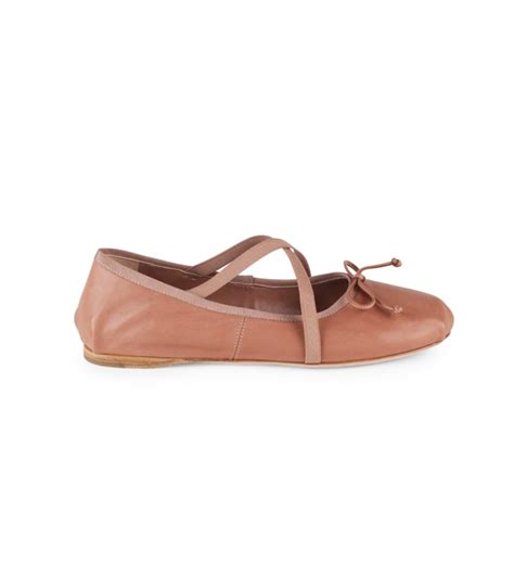 10 Nude Ballet Flats You Ll Wear Every Day Who What Wear