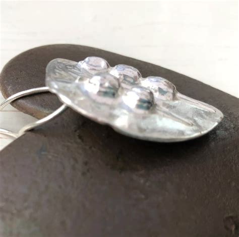 Sterling Silver Seed Pod Pendant Folksy