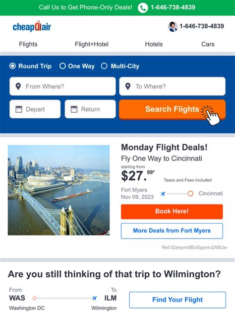 Cheapoair Monday Flight Deals Fly From Milled