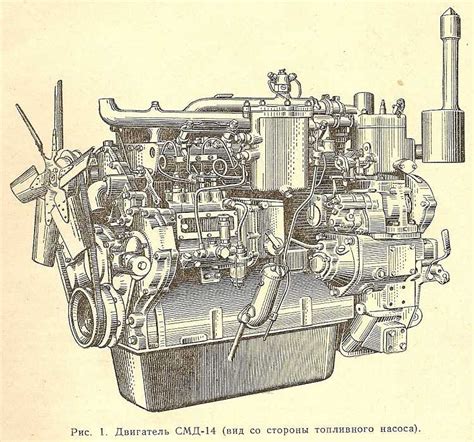 СМД-14: технические характеристики