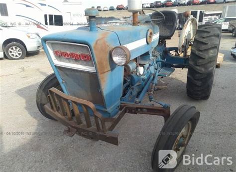 1971 Ford Tractor C7nn7006ak Bid History Bidcars