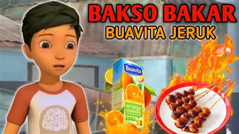 Adit Sopo Jarwo Kepedasan Makan Bakso Bakar Minum Buavita Orange