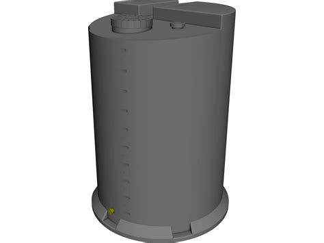 Chemical Tank Cad Model 3dcadbrowser