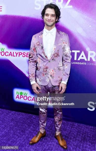 Now Apocalypse Los Angeles Premiere Tyler Posey Photos And Premium High