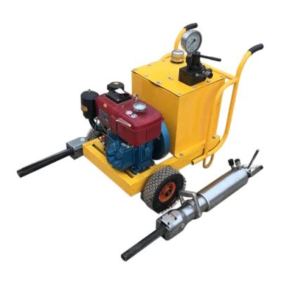 Portable Large Hydraulic Rock Stone Concrete Building Splitter Machine