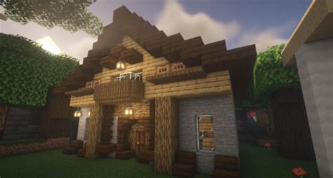 My new Minecraft survival dark oak house, any comment about it? : r/Minecraft