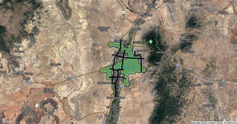 Abq Subway Map W Stations M Walksheds Mile Bikesheds