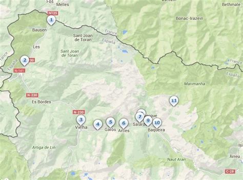 Ruta por los pueblos del Valle de Arán en coche por los Pirineos