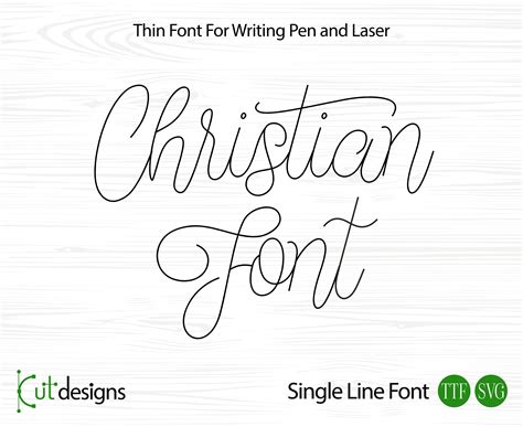 Font For Cricut Pen Silhouette Glowforge Single Line Font Ttf Etsy