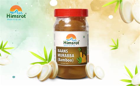 Himsrot Baans Murabba Healthy And Tasty Bamboo Murabba For Immunity