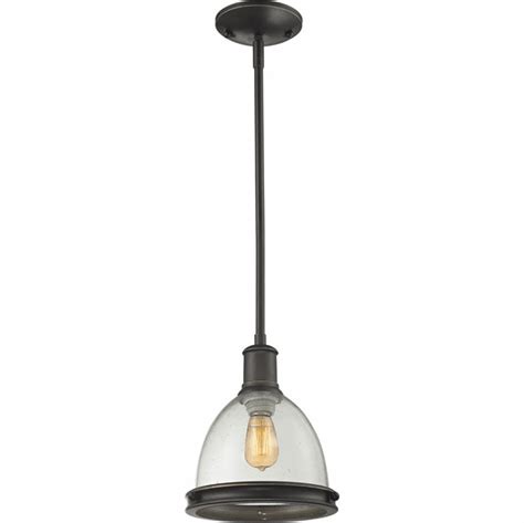 Z Lite 717MP OB Mason Vintage Olde Bronze Mini Pendant Light Fixture