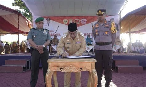 Kota Tidore Gandeng TNI Polri Kerjasama Percepatan Penurunan Stunting