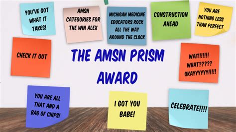 The Amsn Prism Award By Tina Weinberg Rn Msn Ed On Prezi