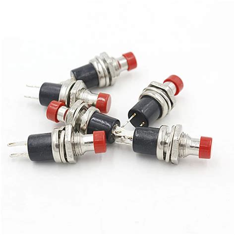 Miniature Push Button Switch 7mm Diy Reset Jog No Lock Small Switches 10pcs