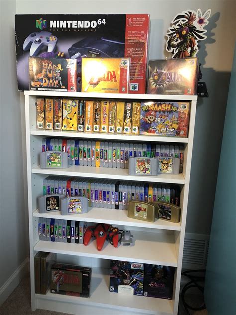 Finally Got My N64 Collection Organized Im Only About 14 Of The Way