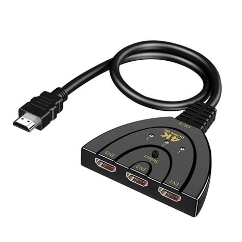 PRZEŁĄCZNIK DWUKIERUNKOWY HDMI 2x HDMI 4K 30Hz Sklep Opinie Cena