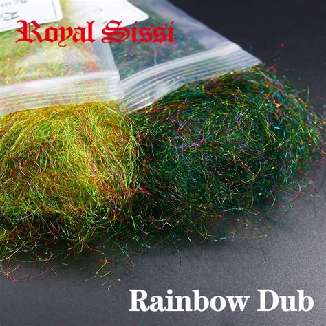 Royal Sissi 2packs Rainbow Scud Dubbing Light Dark Rainbow Shade