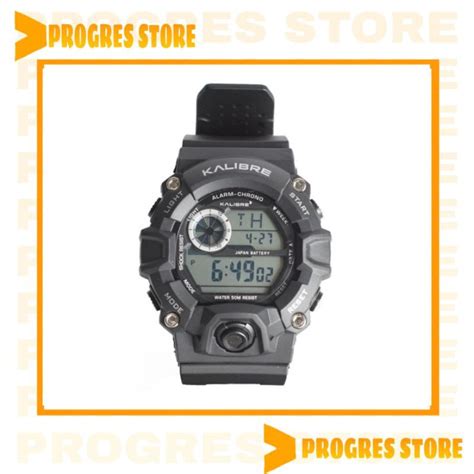 Jual PROGRES STORE - Jam Tangan Digital Outdoor Kalibre Watch Verbo ...
