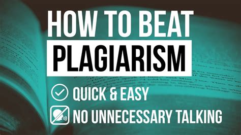 Easy Trick To Remove Plagiarism 100 From Any Type Of Document How To